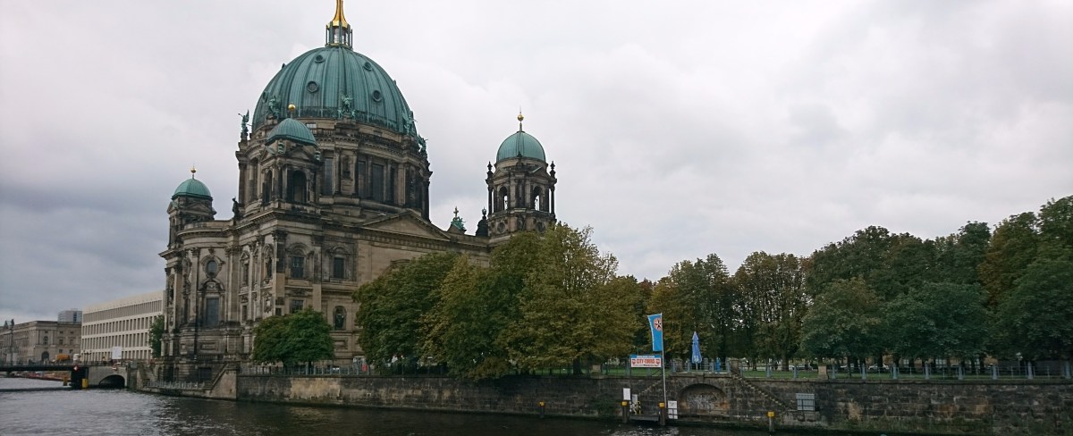 The domed Berlin cathedral church